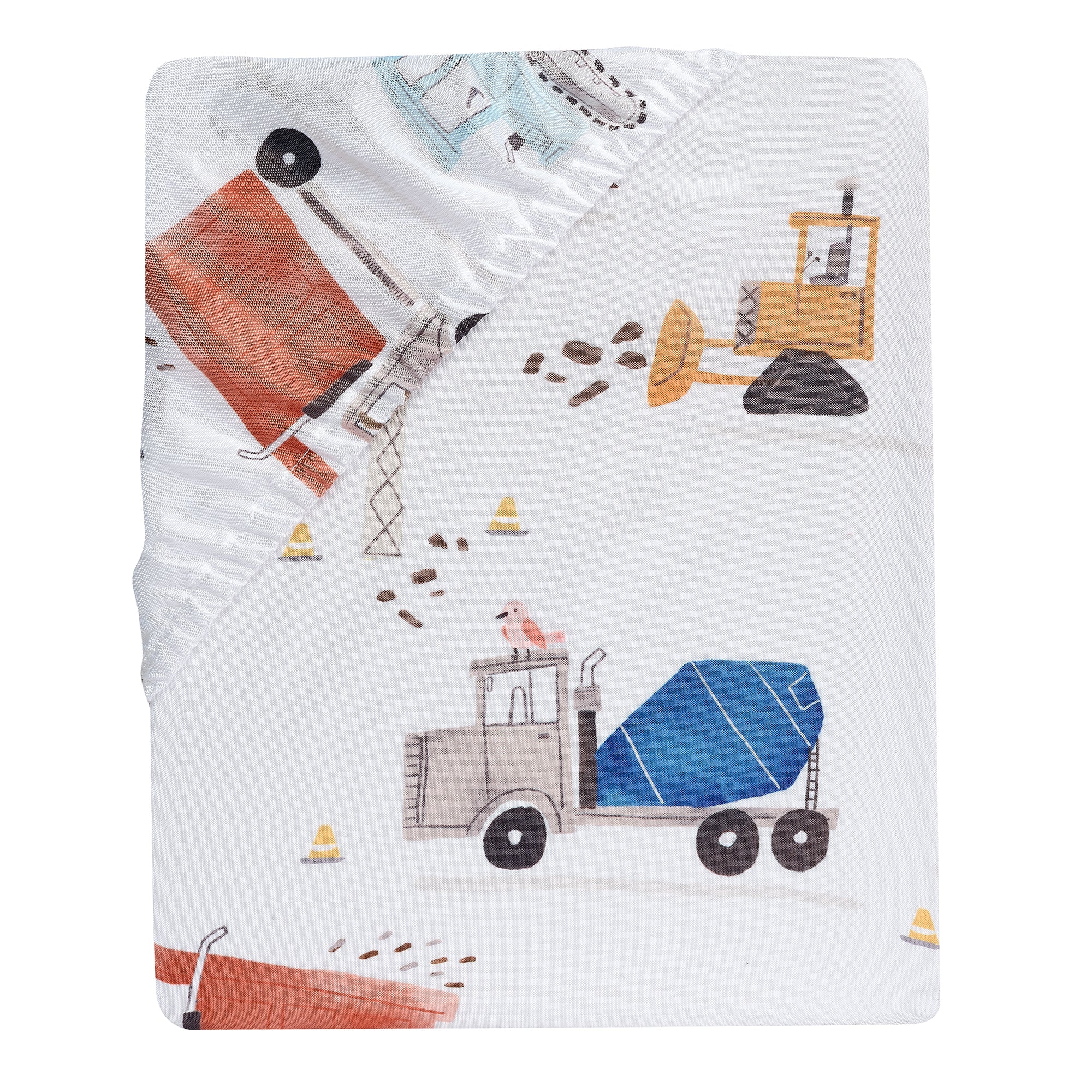 4-Piece Construction Zone Toddler Bedding Set by Bedtime Originals