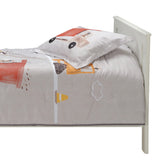 Construction Zone Twin Quilt & Pillow Sham Set by Bedtime Originals
