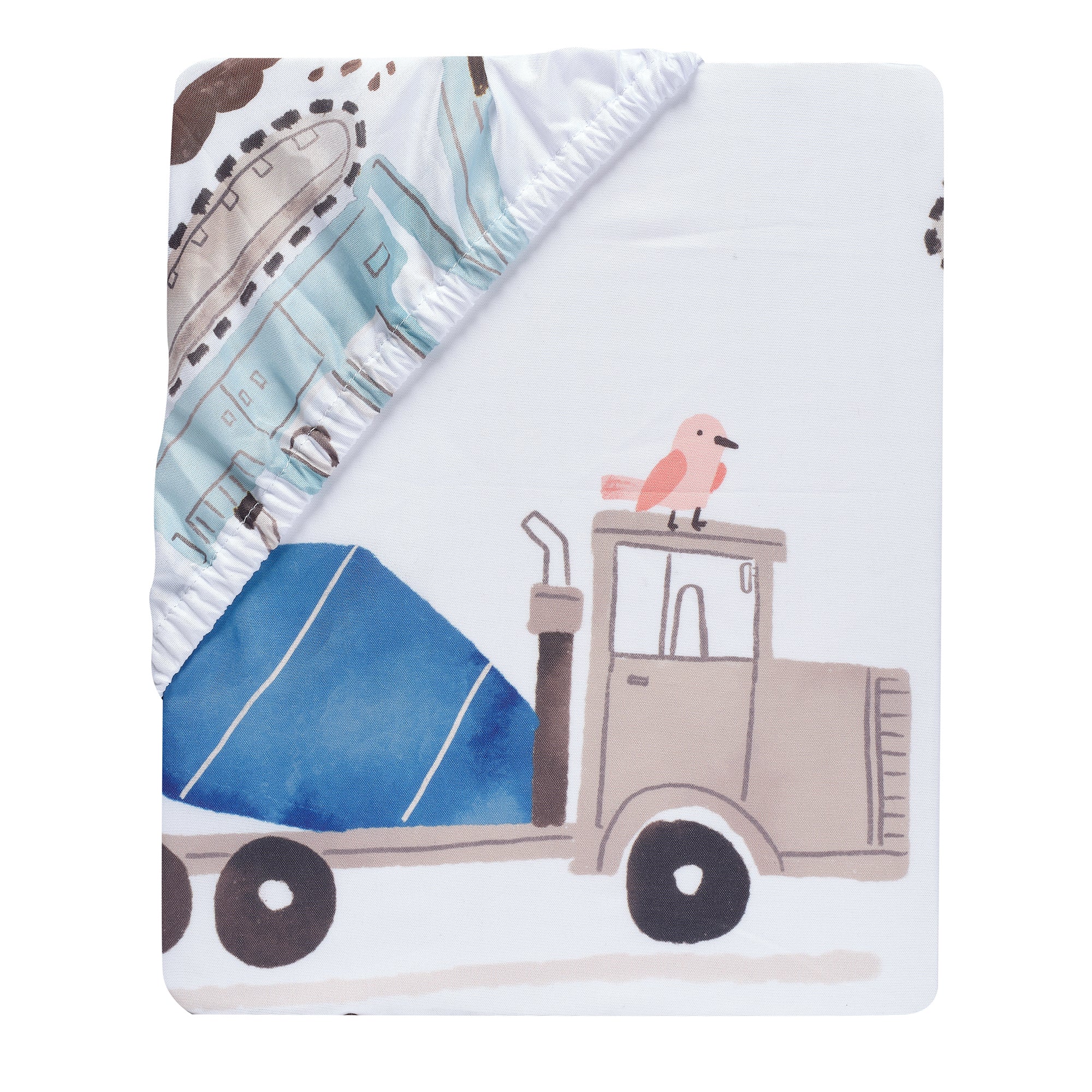Construction Zone Twin Sheets & Pillowcase Set by Bedtime Originals