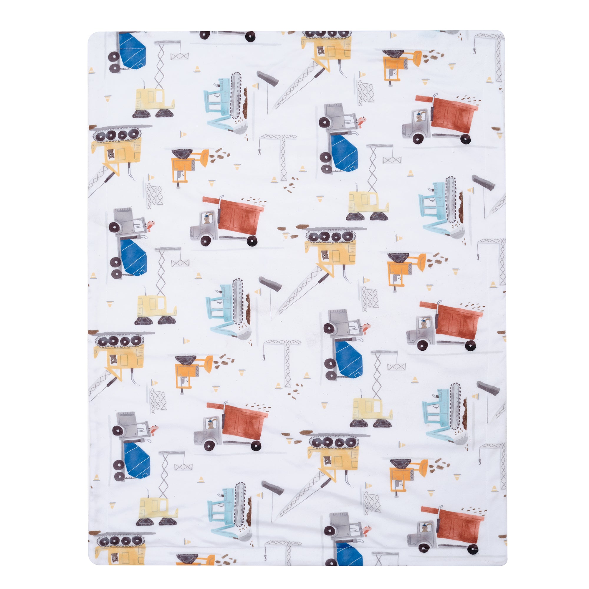 Construction Zone Baby Blanket by Bedtime Originals