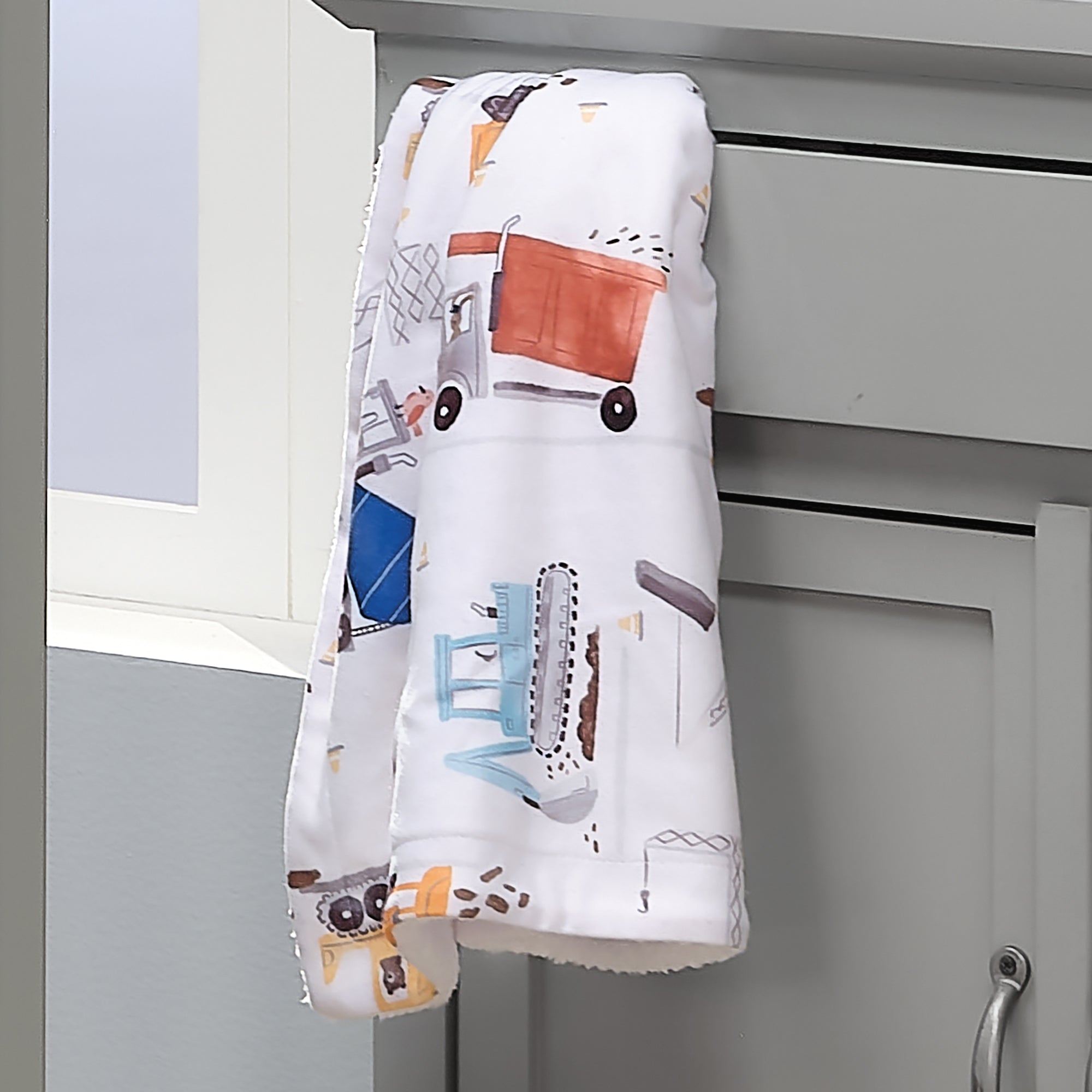 Construction Zone Baby Blanket by Bedtime Originals