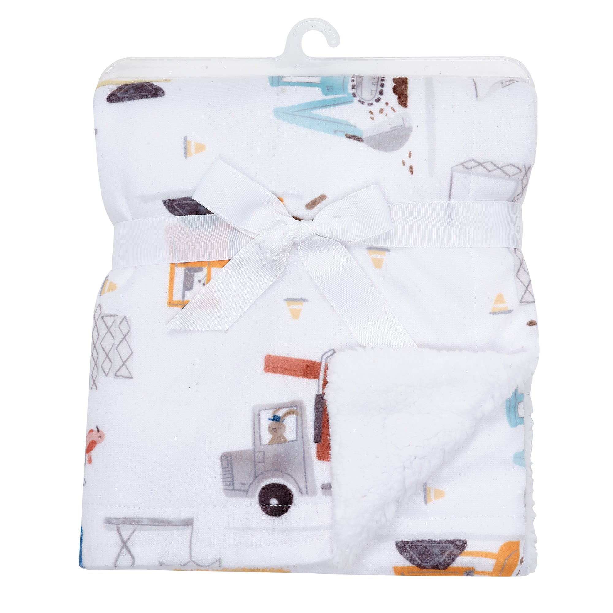 Construction Zone Baby Blanket by Bedtime Originals