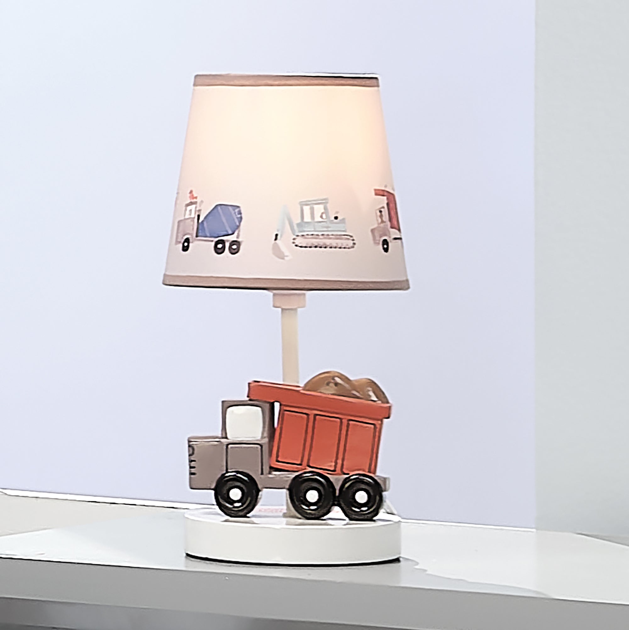 Construction Zone Lamp with Shade & Bulb by Bedtime Originals