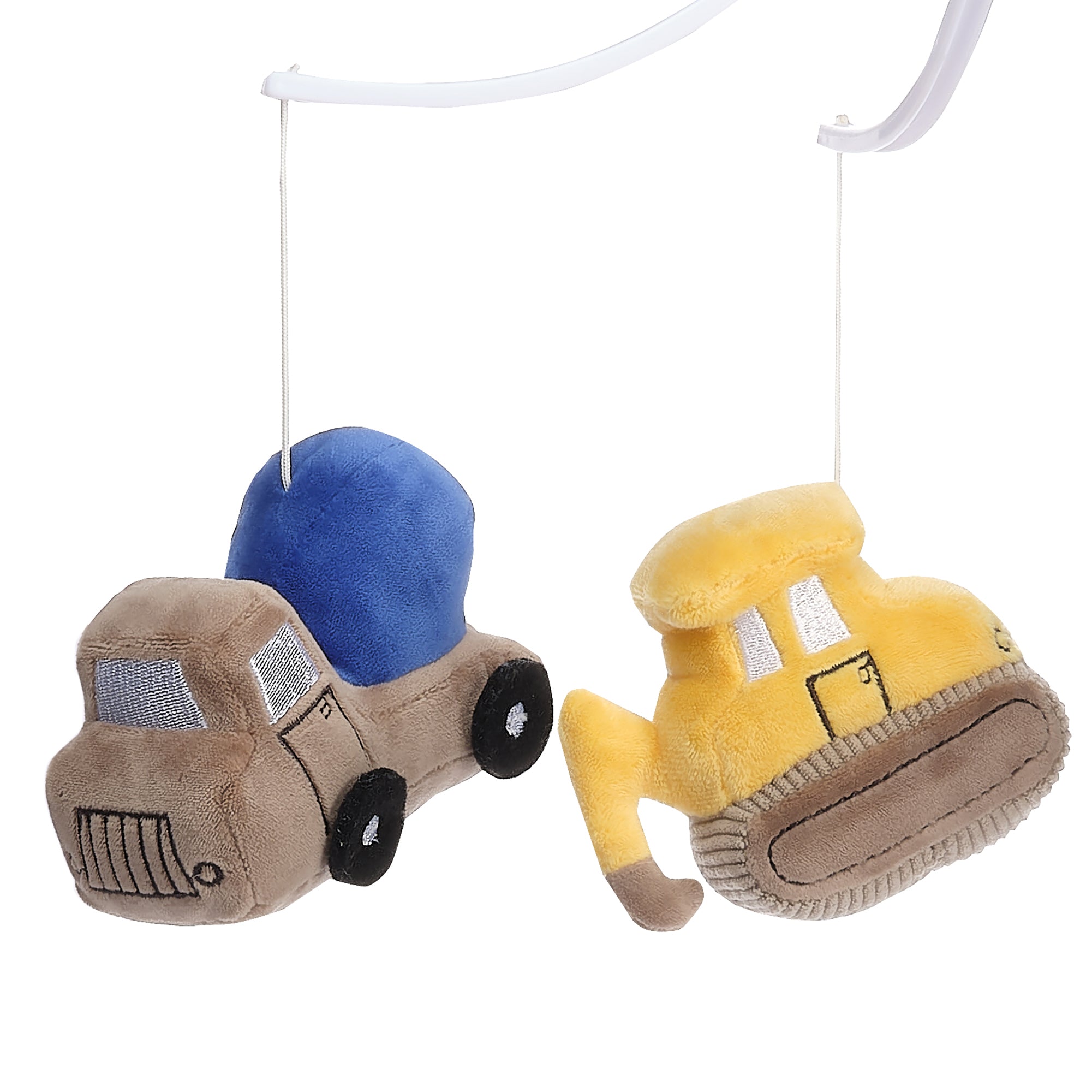 Construction Zone Musical Baby Crib Mobile by Bedtime Originals