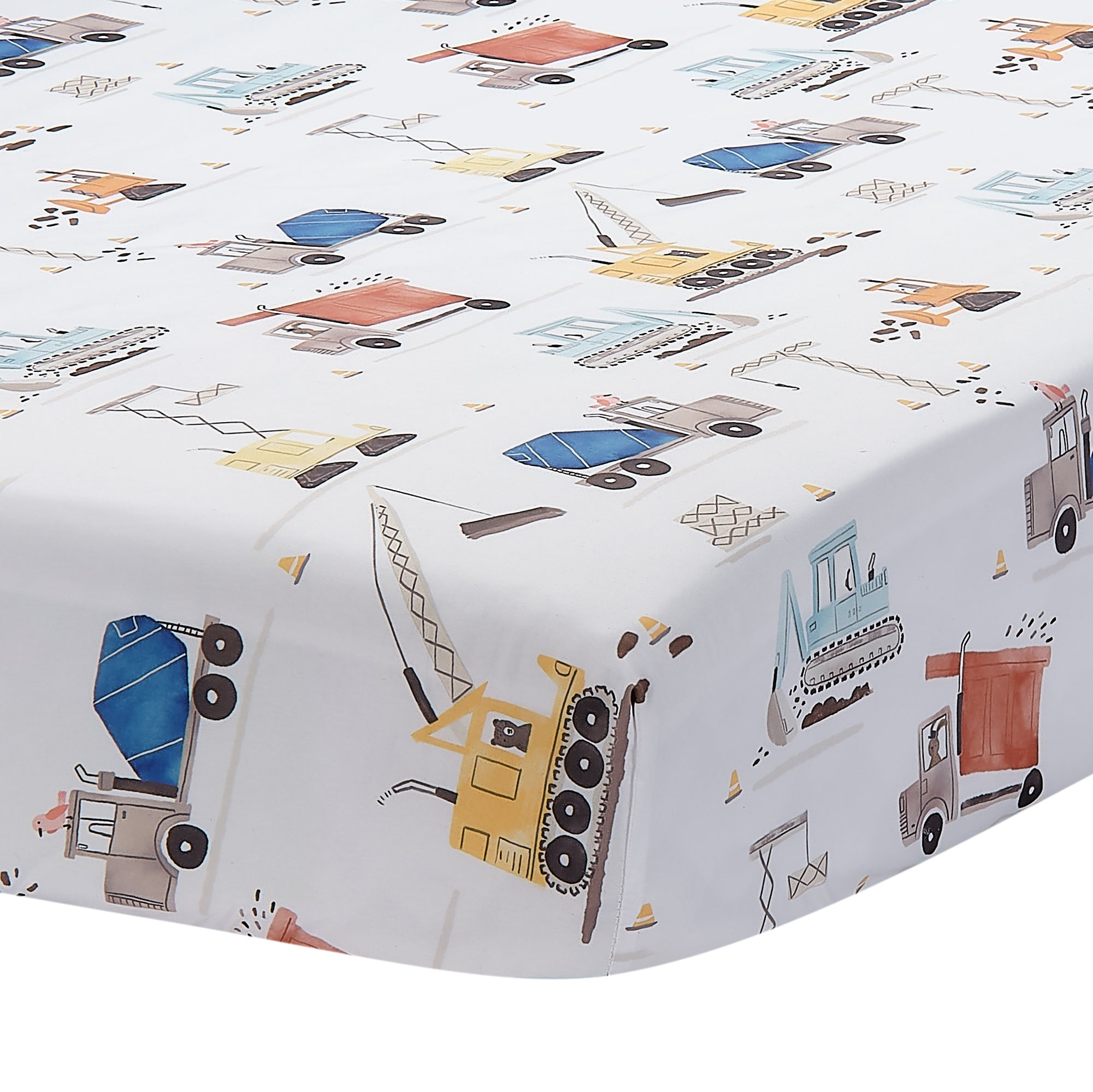 Construction Zone 3-Piece Crib Bedding Set by Bedtime Originals