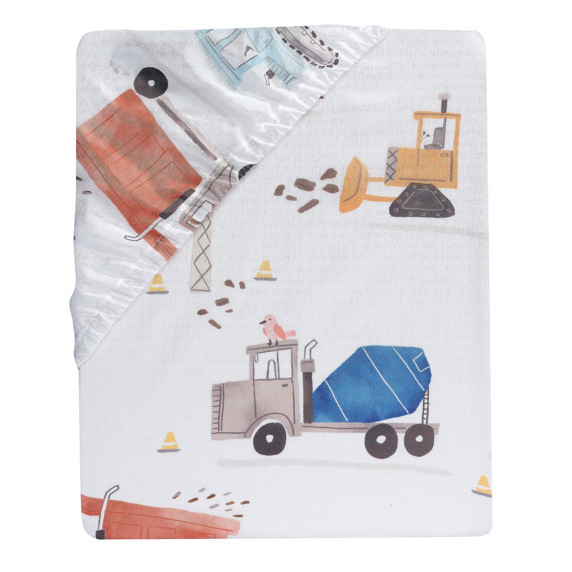 Construction Zone 3-Piece Crib Bedding Set by Bedtime Originals