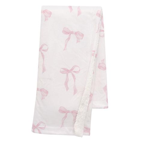 Coquette Floral Baby Blanket by Lambs & Ivy