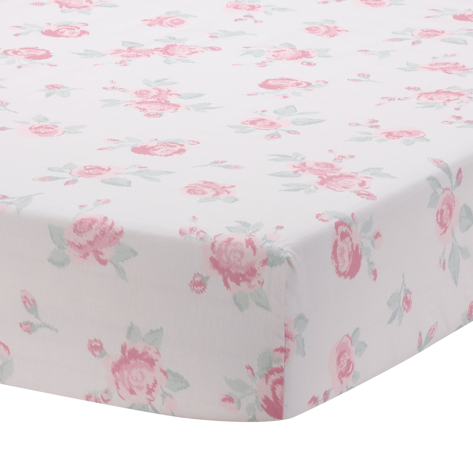 Coquette Floral 3-Piece Crib Bedding Set by Lambs & Ivy