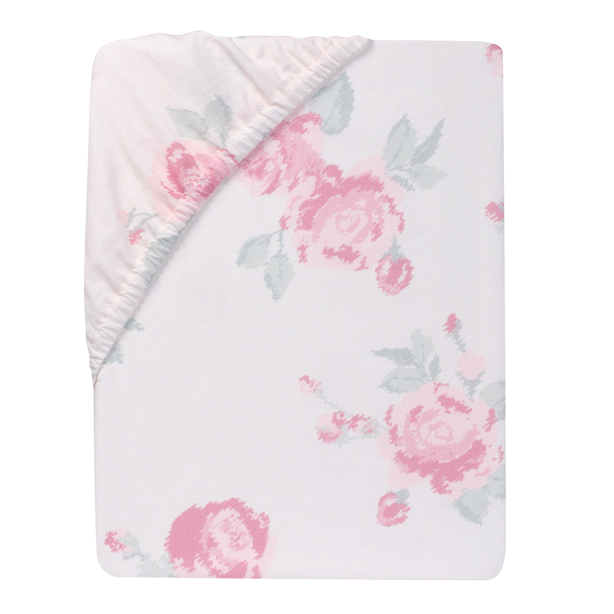 Coquette Floral 3-Piece Crib Bedding Set by Lambs & Ivy