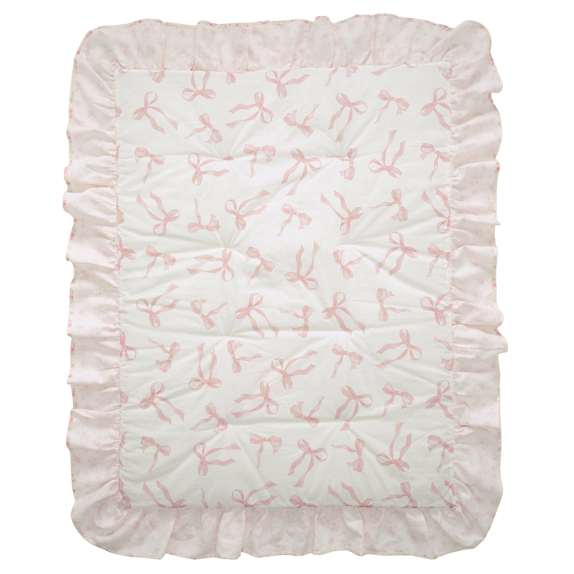 Coquette Floral 3-Piece Crib Bedding Set by Lambs & Ivy
