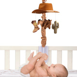 Country Western Musical Baby Crib Mobile by Lambs & Ivy
