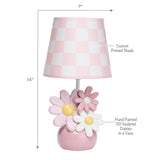 Daisy Dreams Lamp with Shade and Bulb by Lambs & Ivy