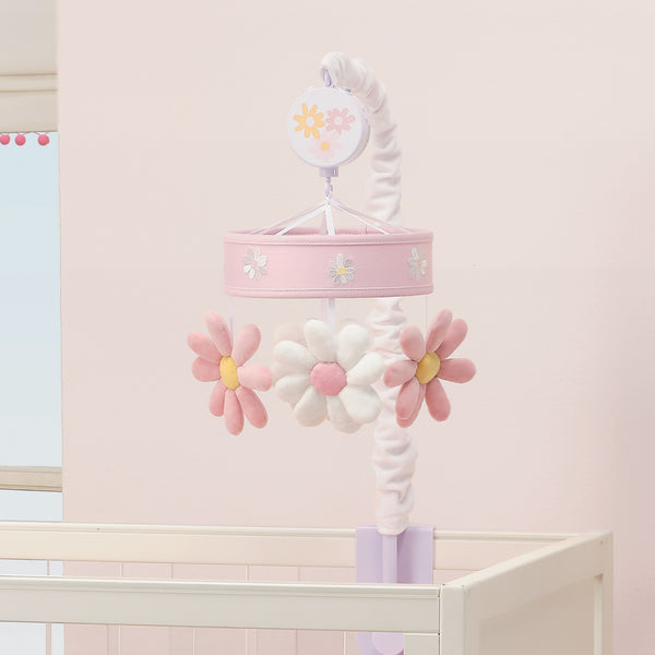 Daisy Dreams Musical Baby Crib Mobile by Lambs & Ivy