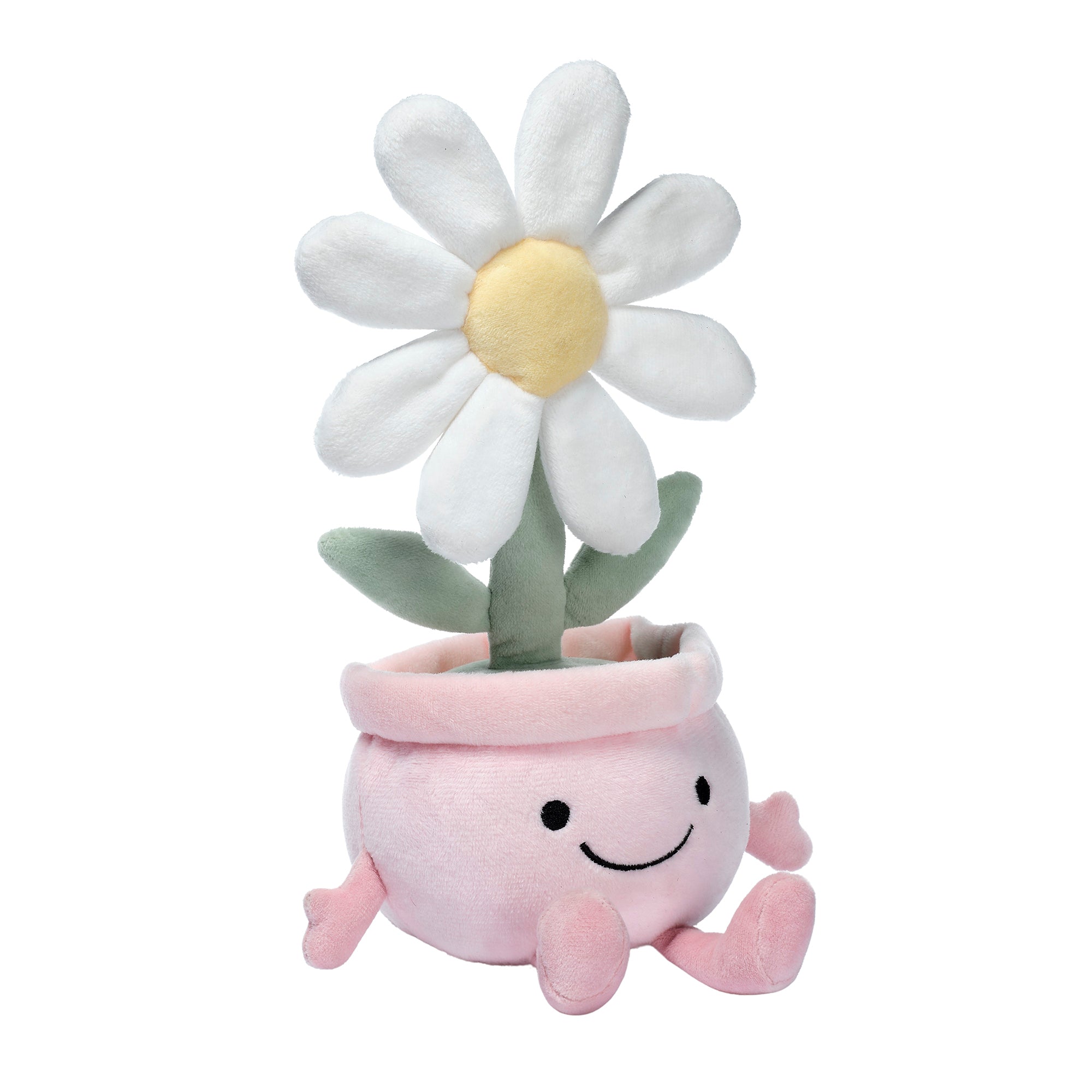 Daisy Dreams Poseable Flower Pot Plush Stuffed Animal Toy - 11