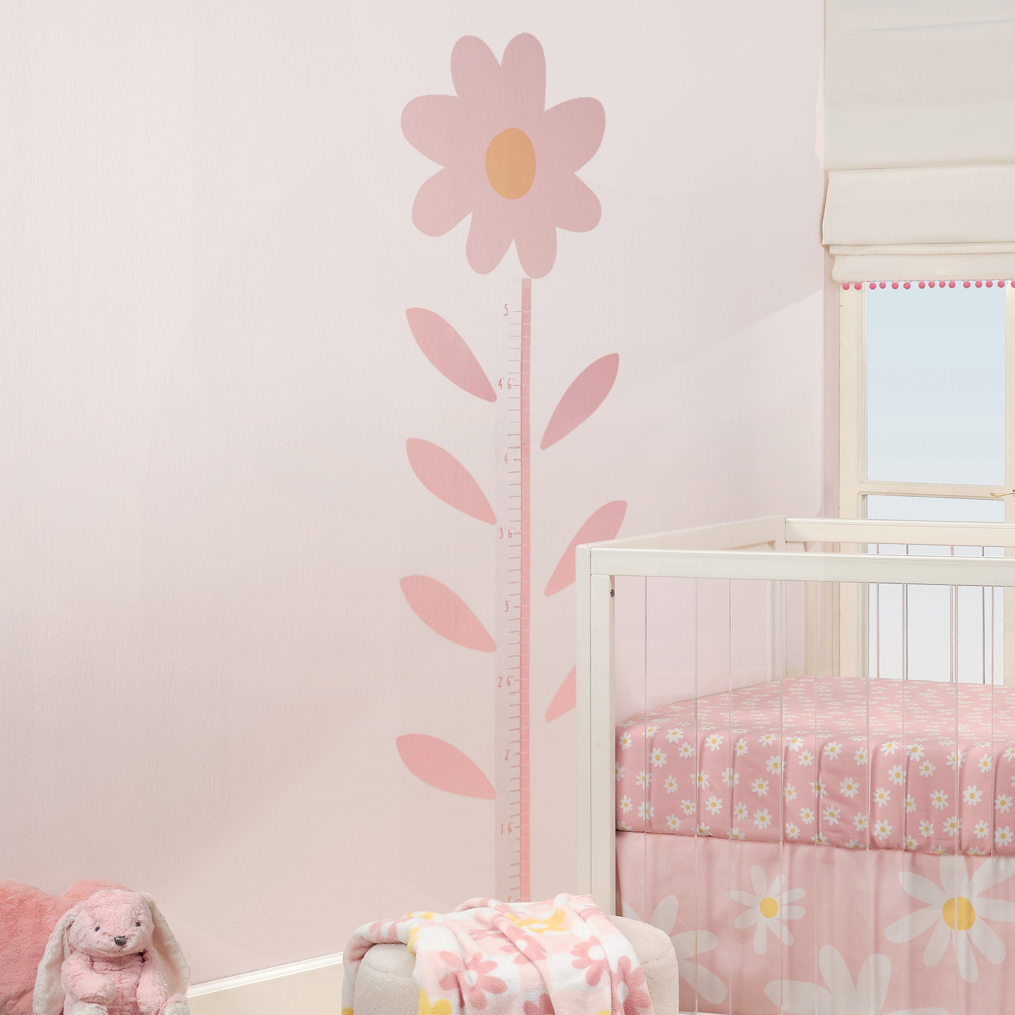 Daisy Dreams Flower Growth Chart Wall Decals/Stickers – Lambs & Ivy
