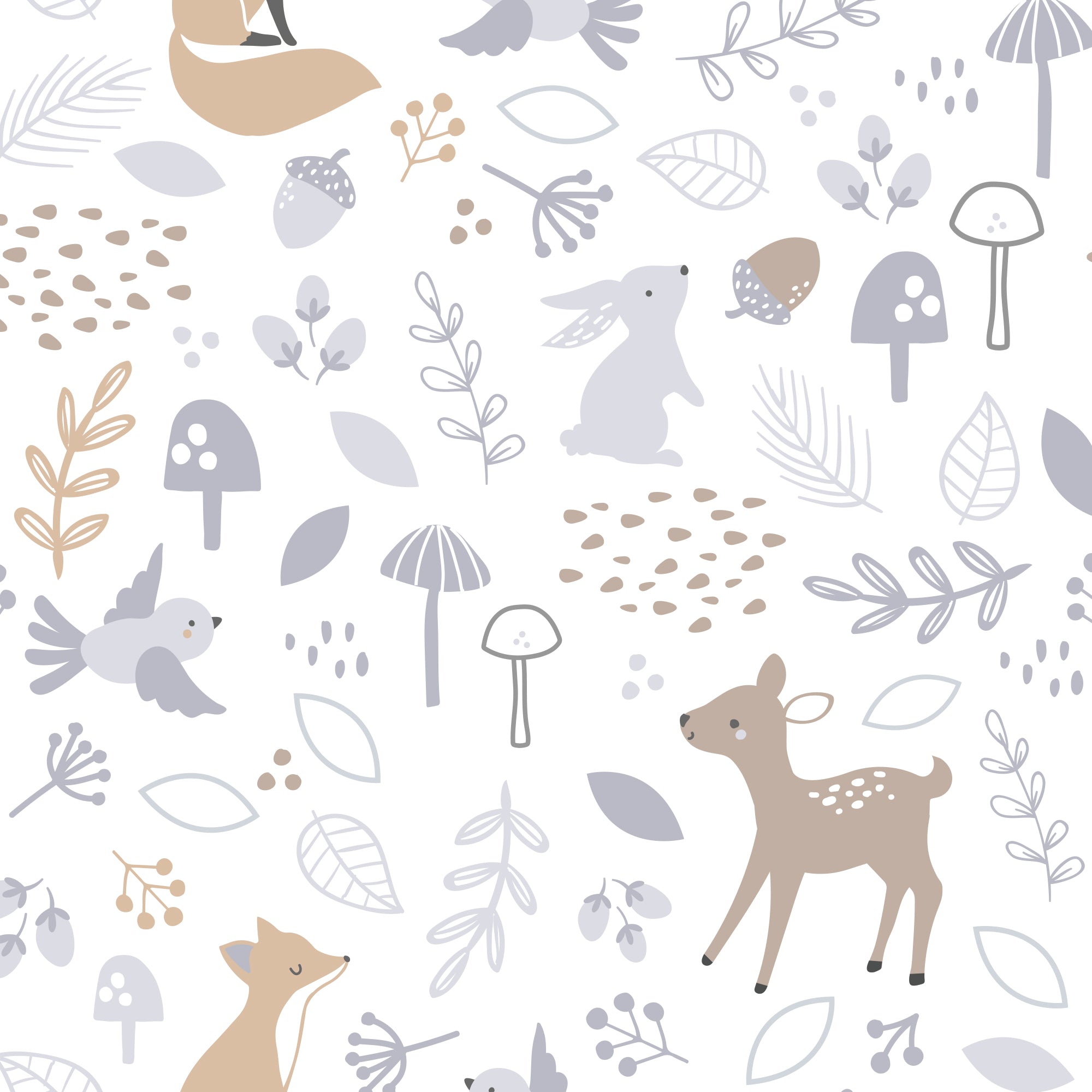 Deer Park Fitted Crib Sheet by Bedtime Originals