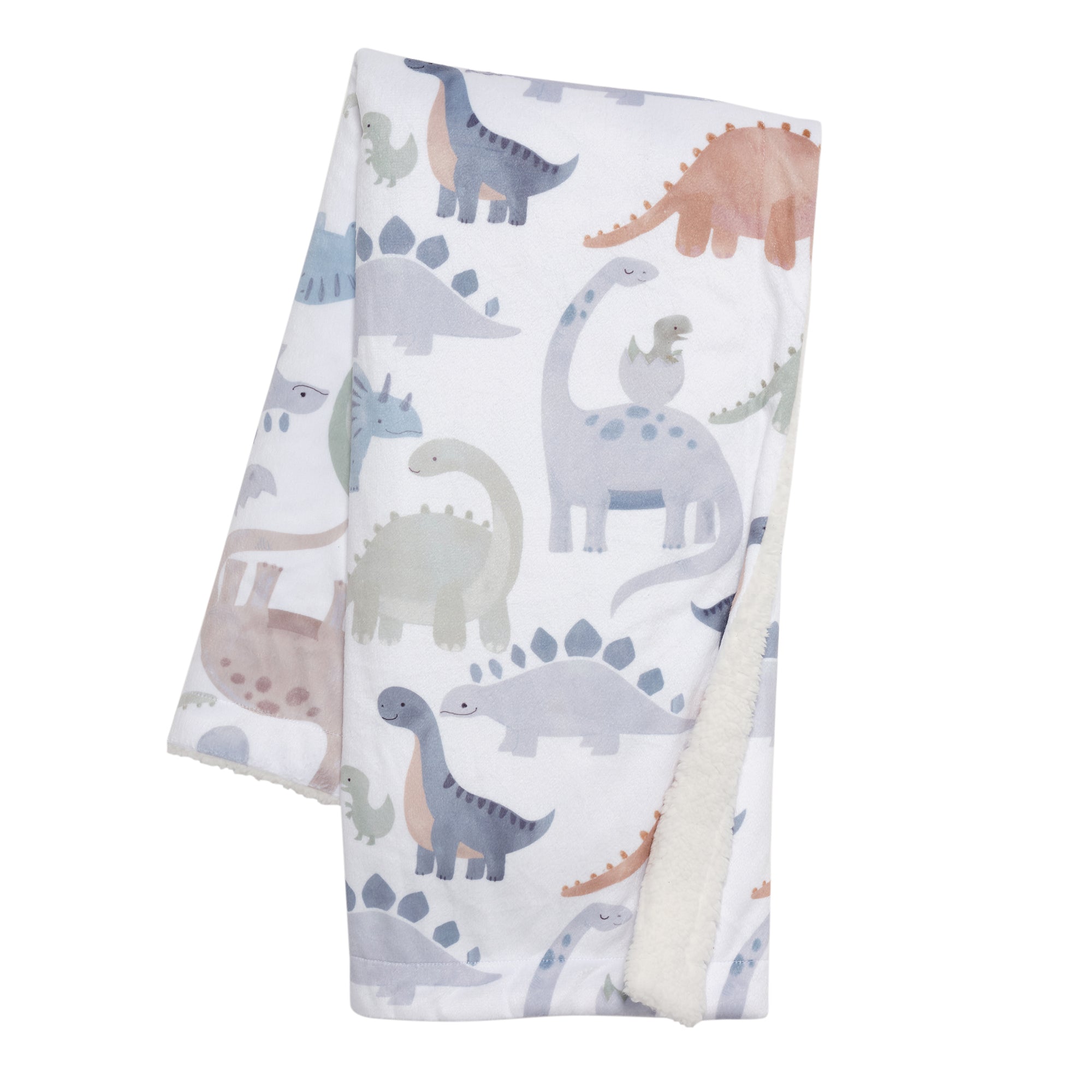 Dino-Might Baby Blanket by Lambs & Ivy