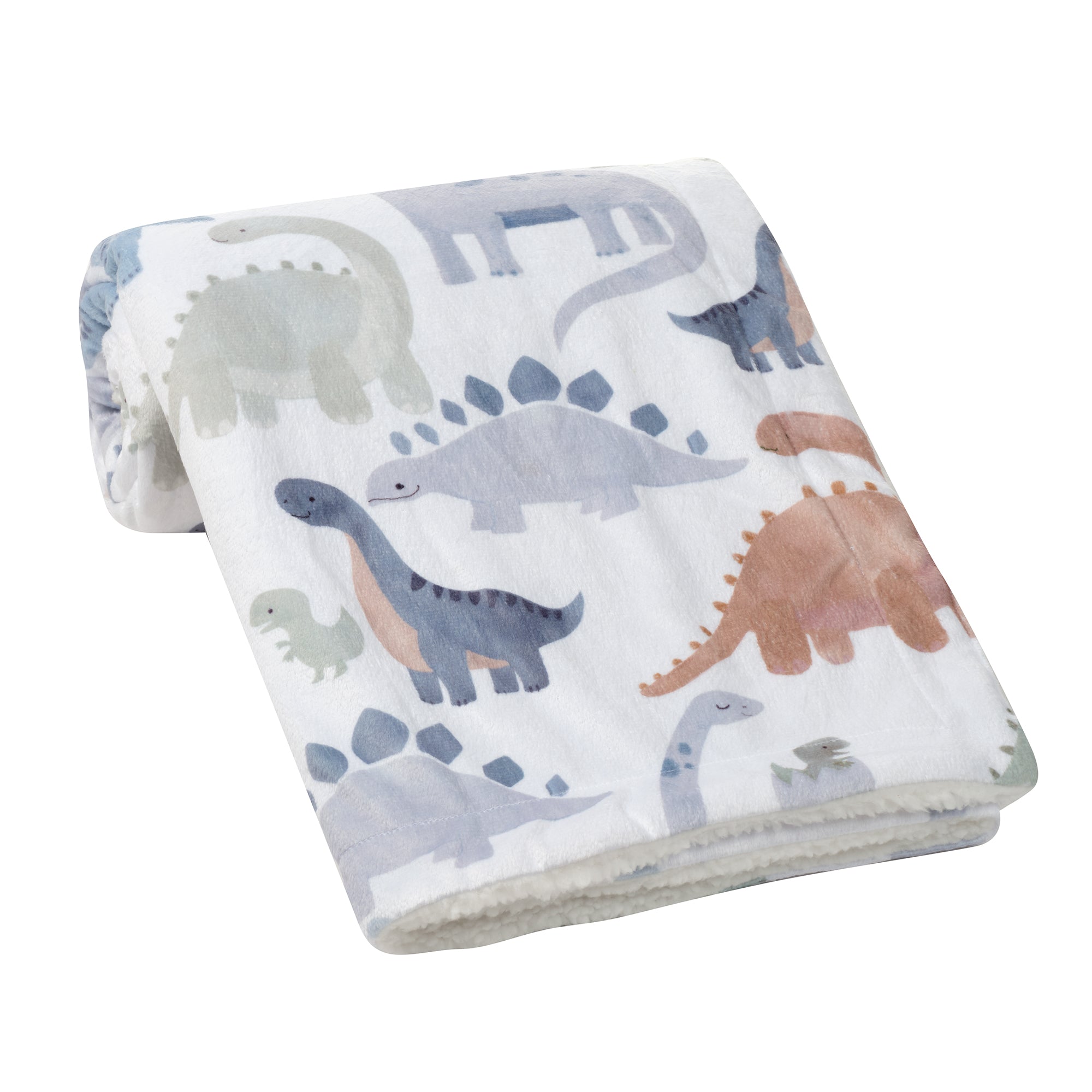 Dino-Might Baby Blanket by Lambs & Ivy