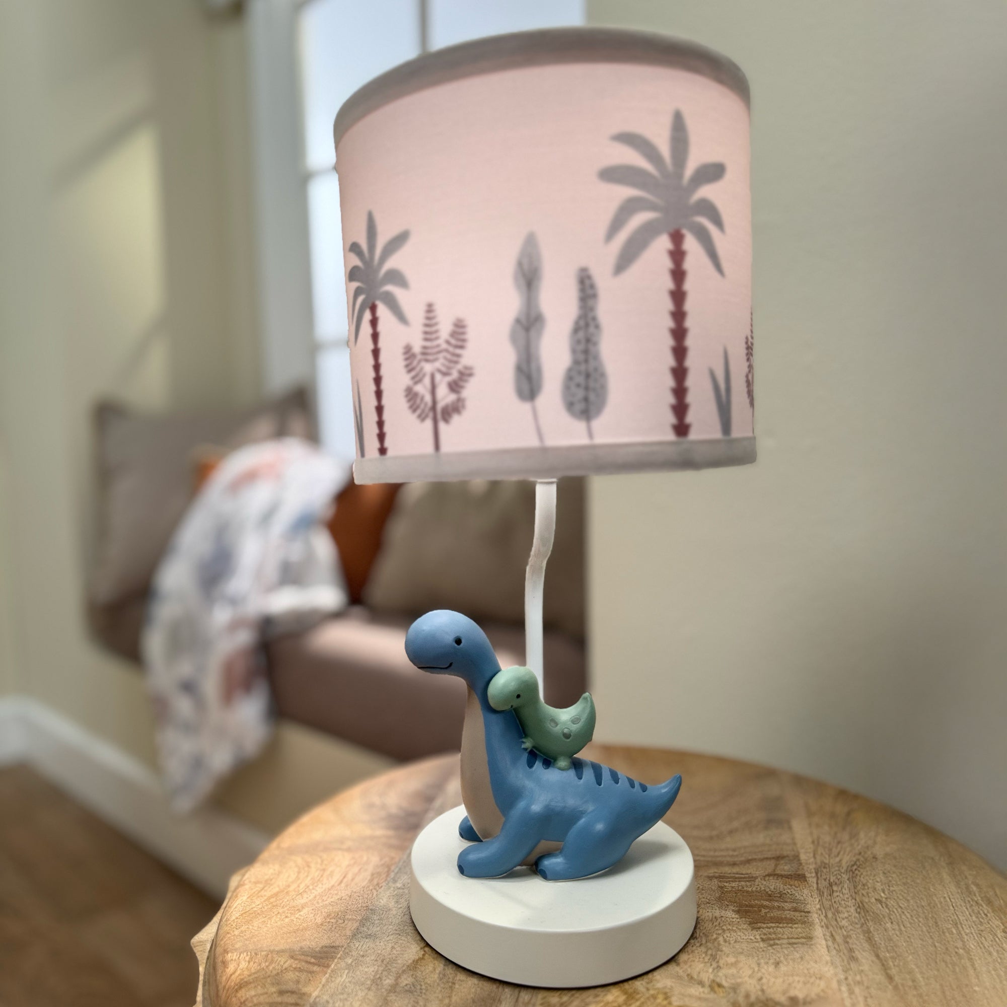 Dino-Might Lamp with Shade by Lambs & Ivy
