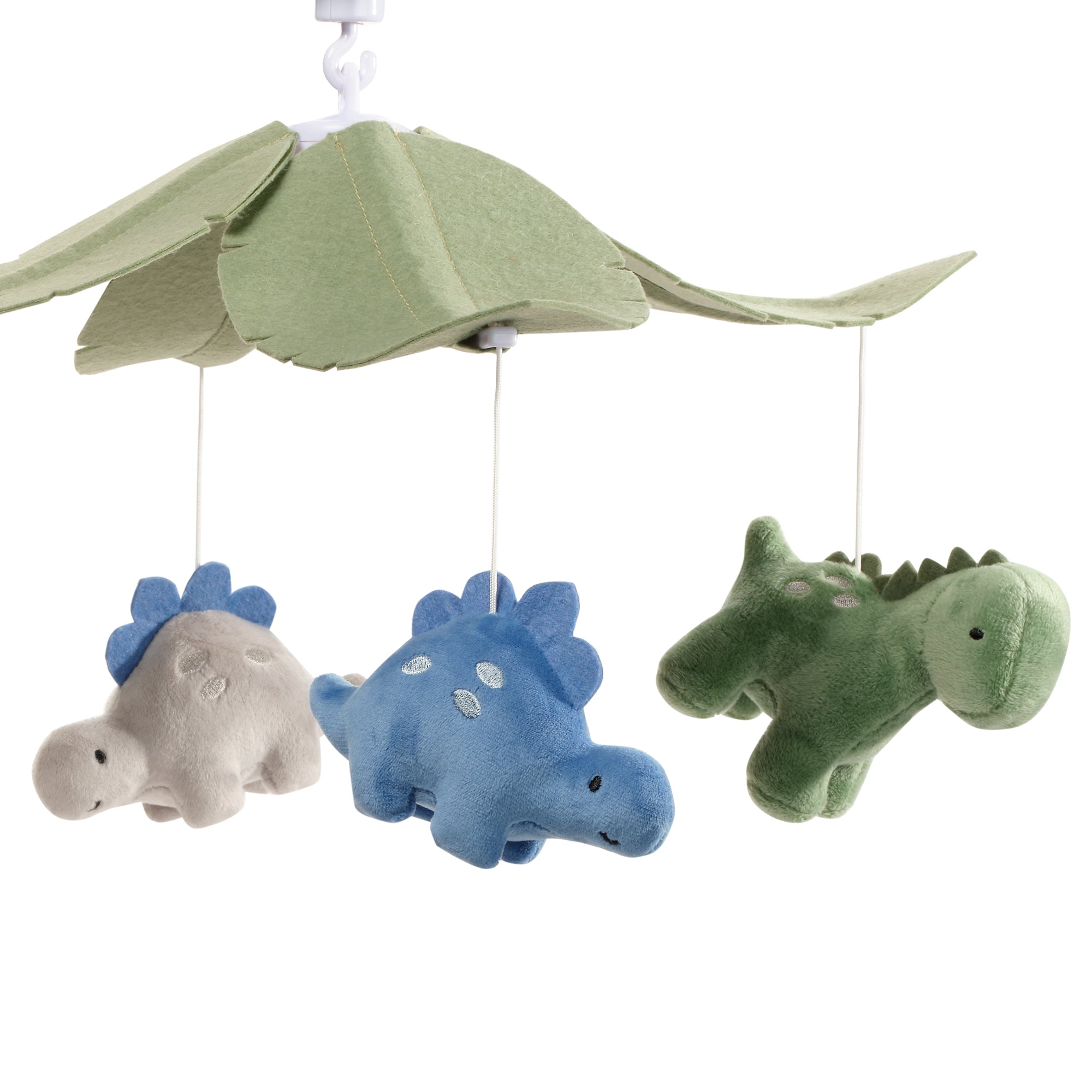 Dino-Might Musical Baby Crib Mobile by Lambs & Ivy