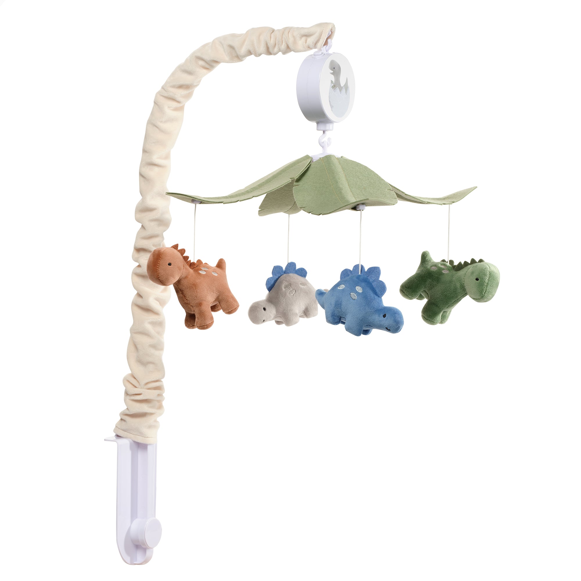 Dino-Might Musical Baby Crib Mobile by Lambs & Ivy