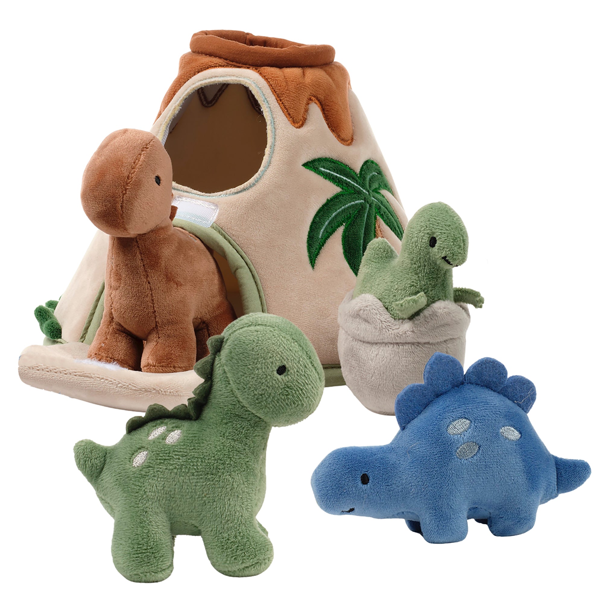 Dino-Might Plush Toy Play Set by Lambs & Ivy
