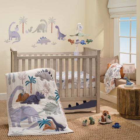 Dino-Might 3-Piece Crib Bedding Set by Lambs & Ivy