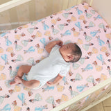 Disney Princesses Fitted Crib Sheet by Lambs & Ivy