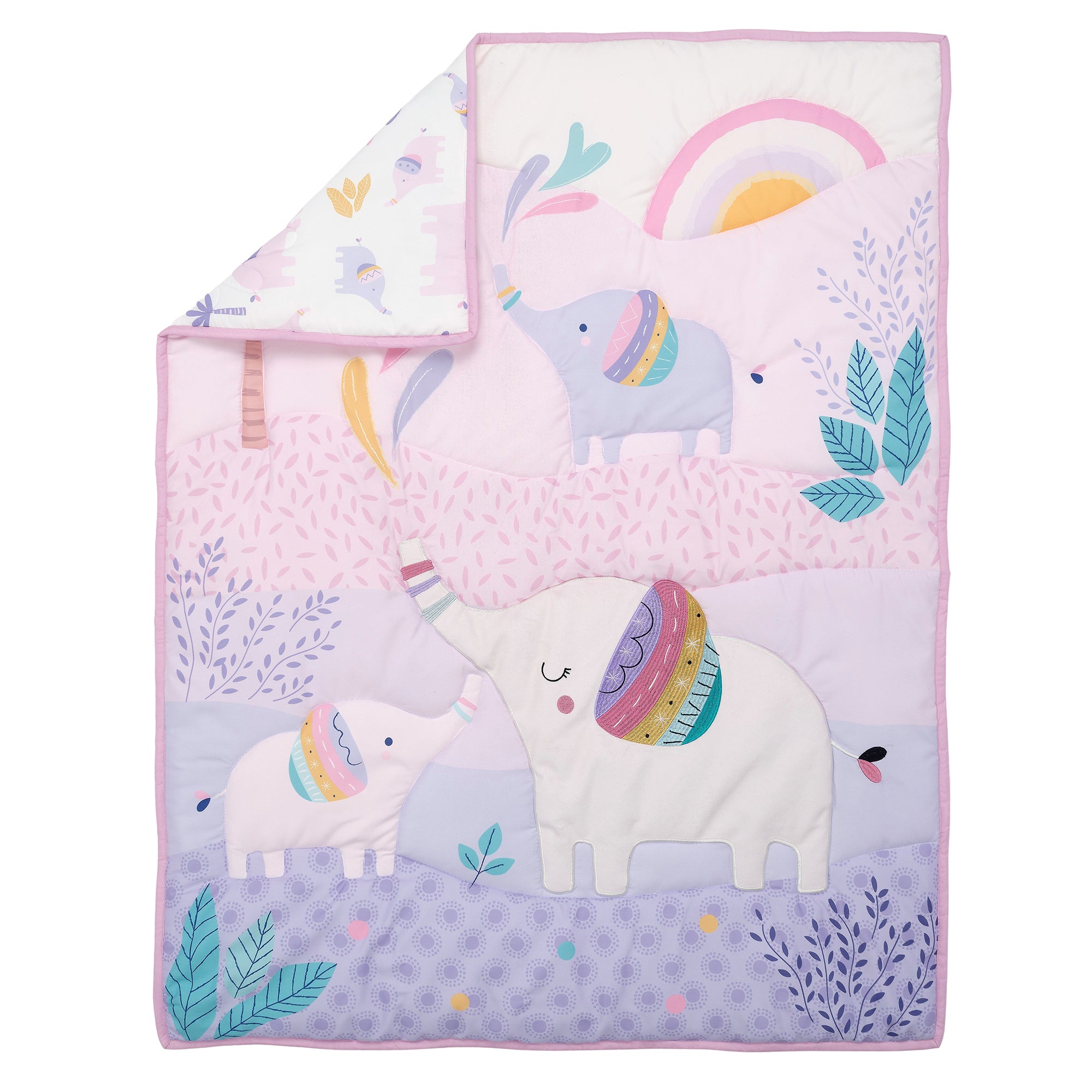 Elephant Dreams 3-Piece Crib Bedding Set by Bedtime Originals