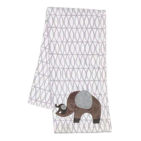 Elephant Love Baby Blanket by Bedtime Originals