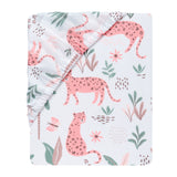 Enchanted Safari Cotton Fitted Crib Sheet by Lambs & Ivy