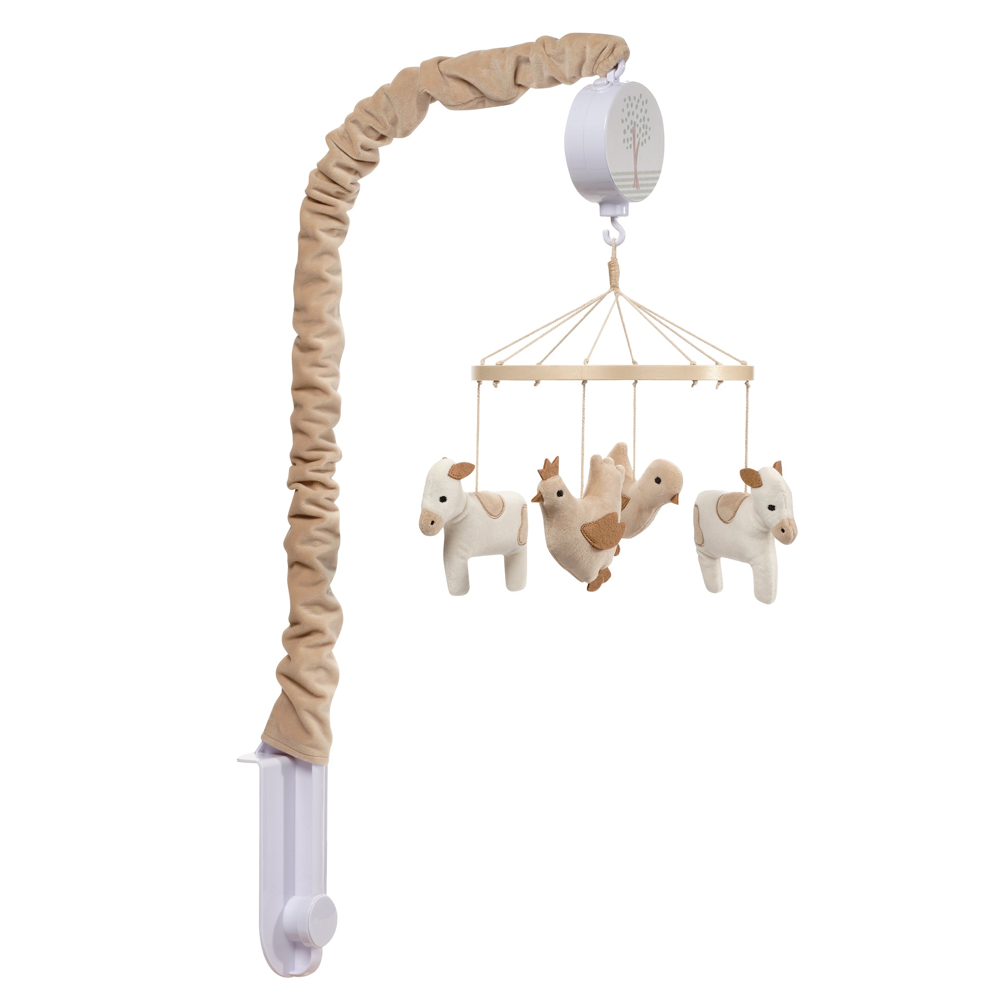 Farmyard Friends Musical Baby Crib Mobile by Bedtime Originals