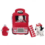 Fire Truck Interactive Plush Play Set by Lambs & Ivy