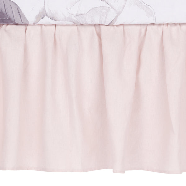 Floral Garden Linen Crib Skirt by Lambs & Ivy