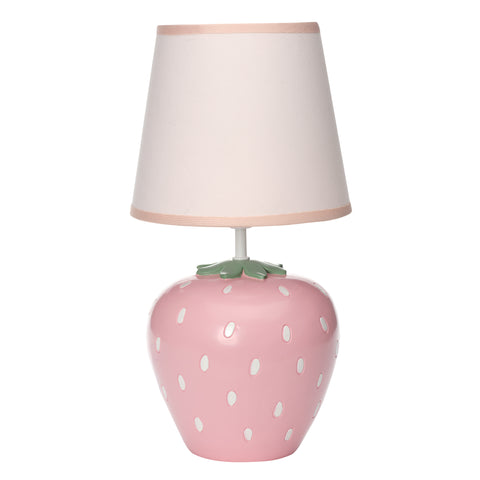 Flower Power Strawberry Lamp with Shade by Bedtime Originals