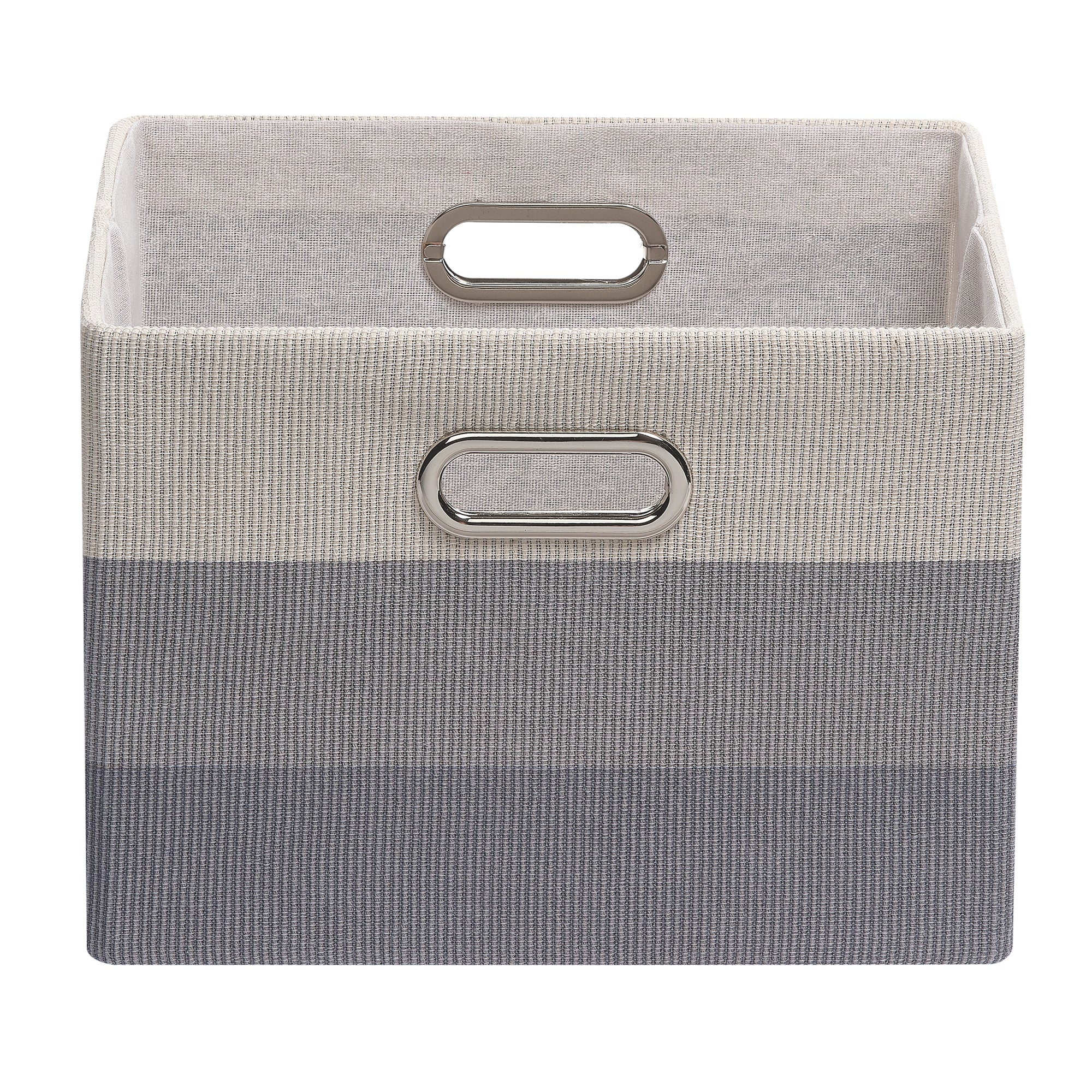 Gray Ombre Collapsible Storage Basket by Lambs & Ivy