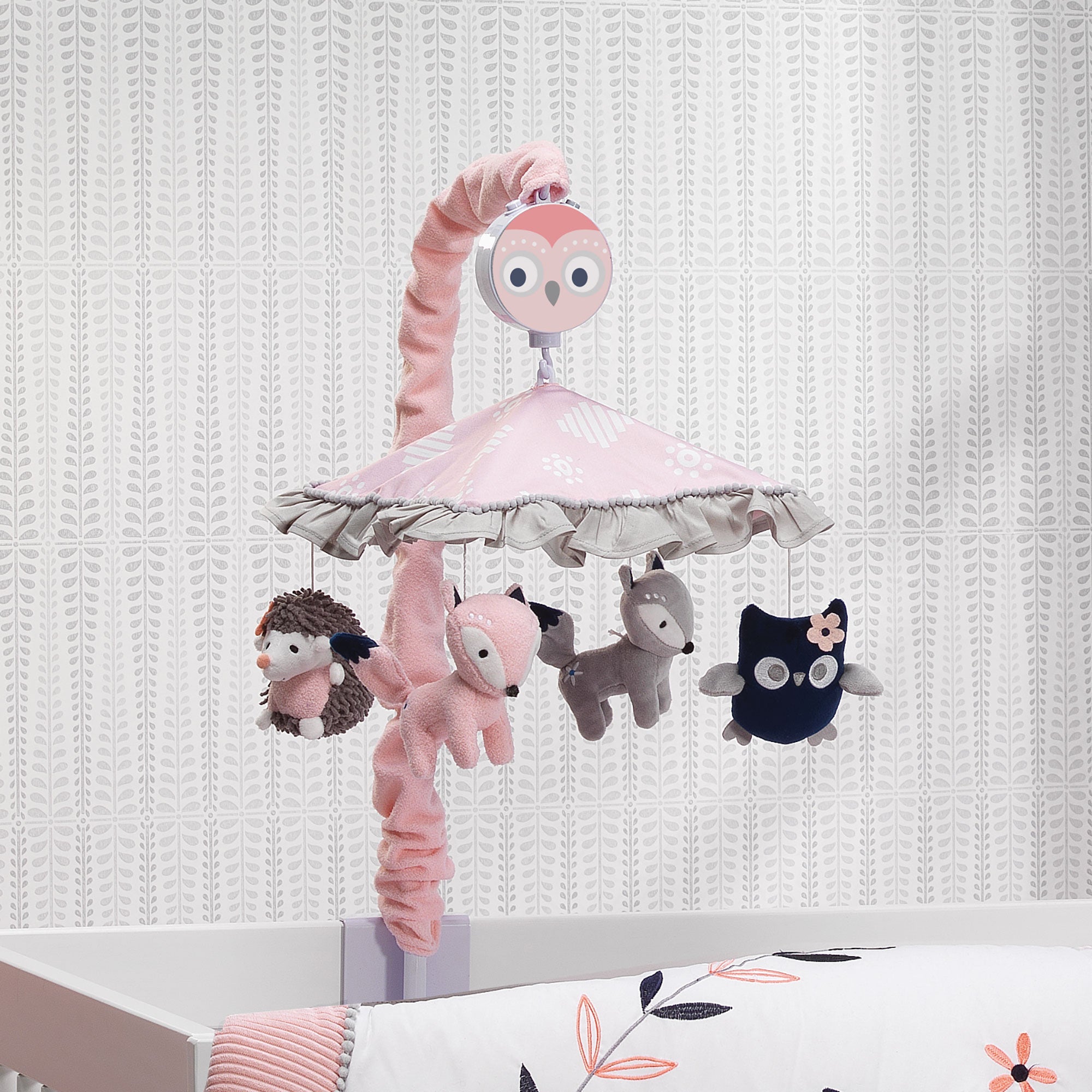 Forever Friends Musical Baby Crib Mobile by Lambs & Ivy