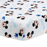 Forever Mickey Mouse Fitted Crib Sheet by Lambs & Ivy