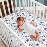 Forever Pooh Fitted Crib Sheet by Lambs & Ivy