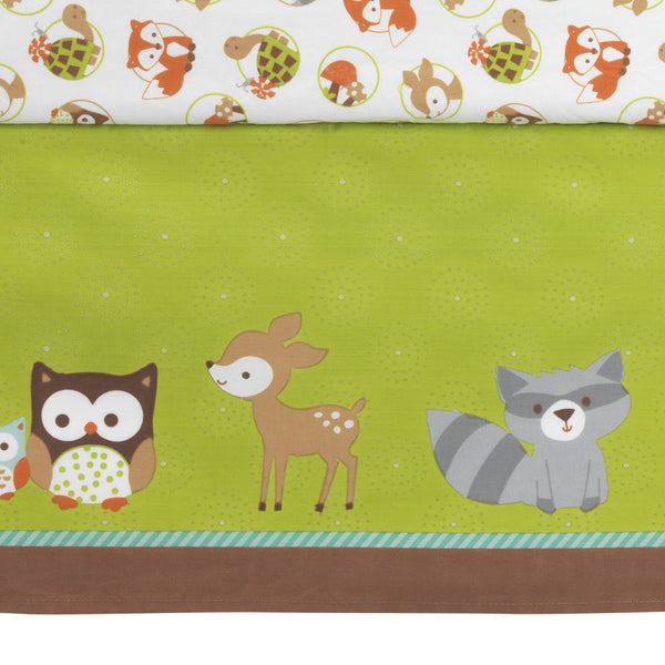 Friendly Forest 3-Piece Crib Bedding Set by Bedtime Originals