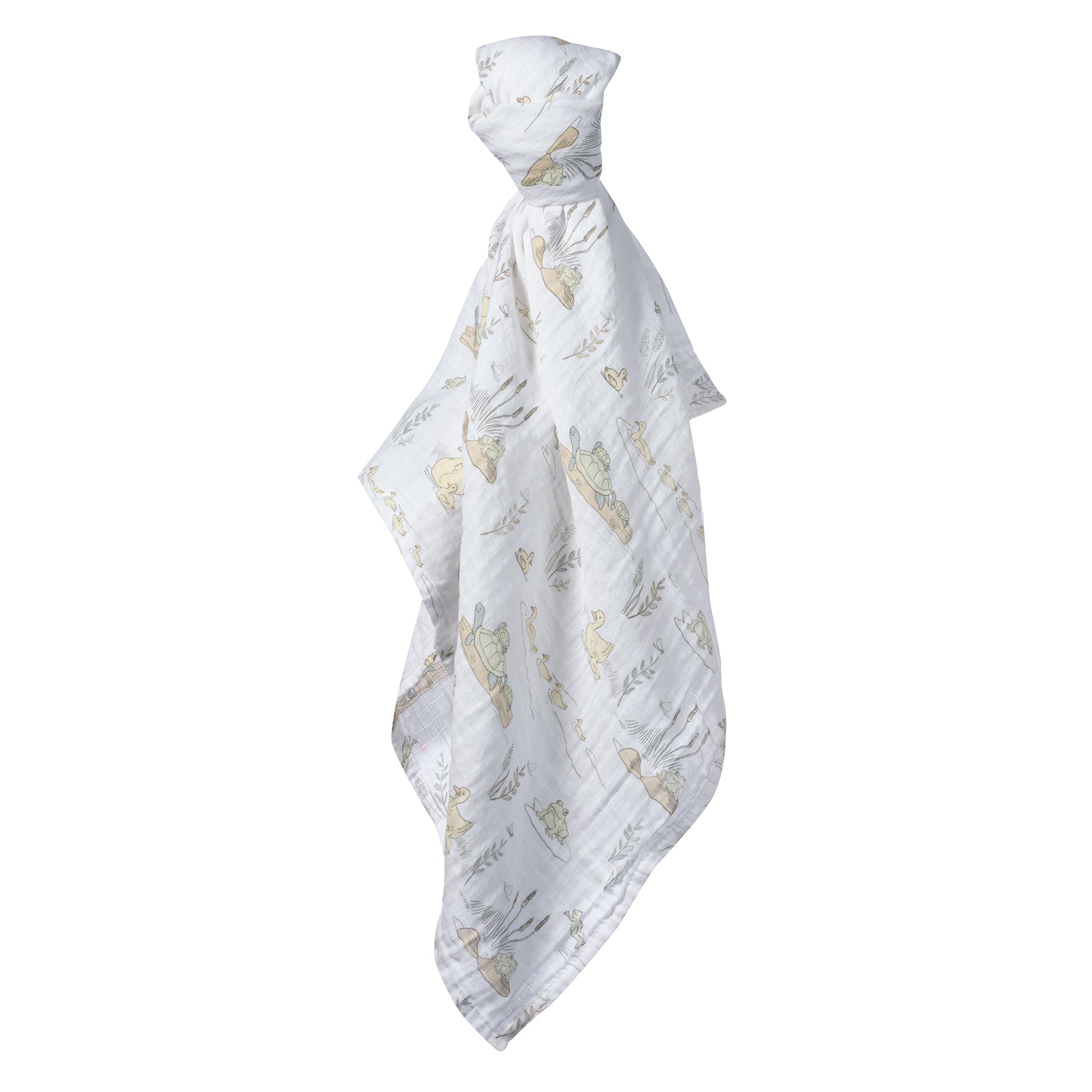 Froggy Swaddle Blanket w/ Lovey by Lambs & Ivy
