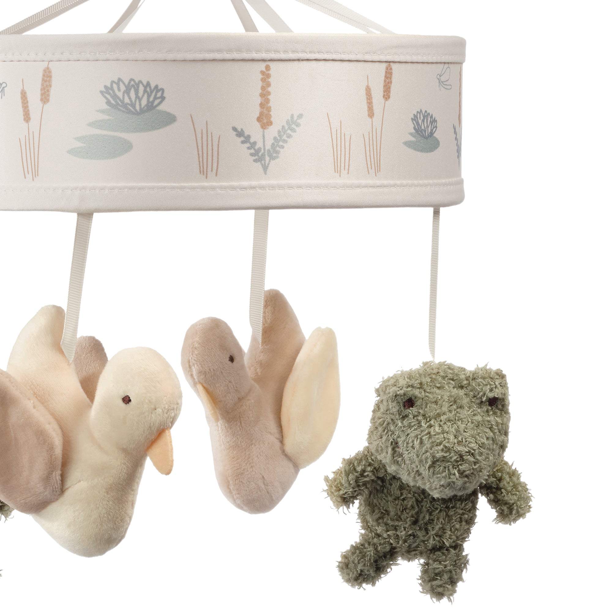 Froggy & Friends Musical Baby Crib Mobile Soother Toy – Lambs & Ivy