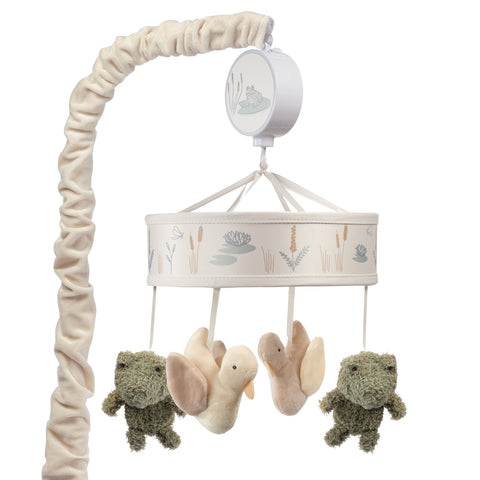 Froggy & Friends Musical Baby Crib Mobile by Lambs & Ivy