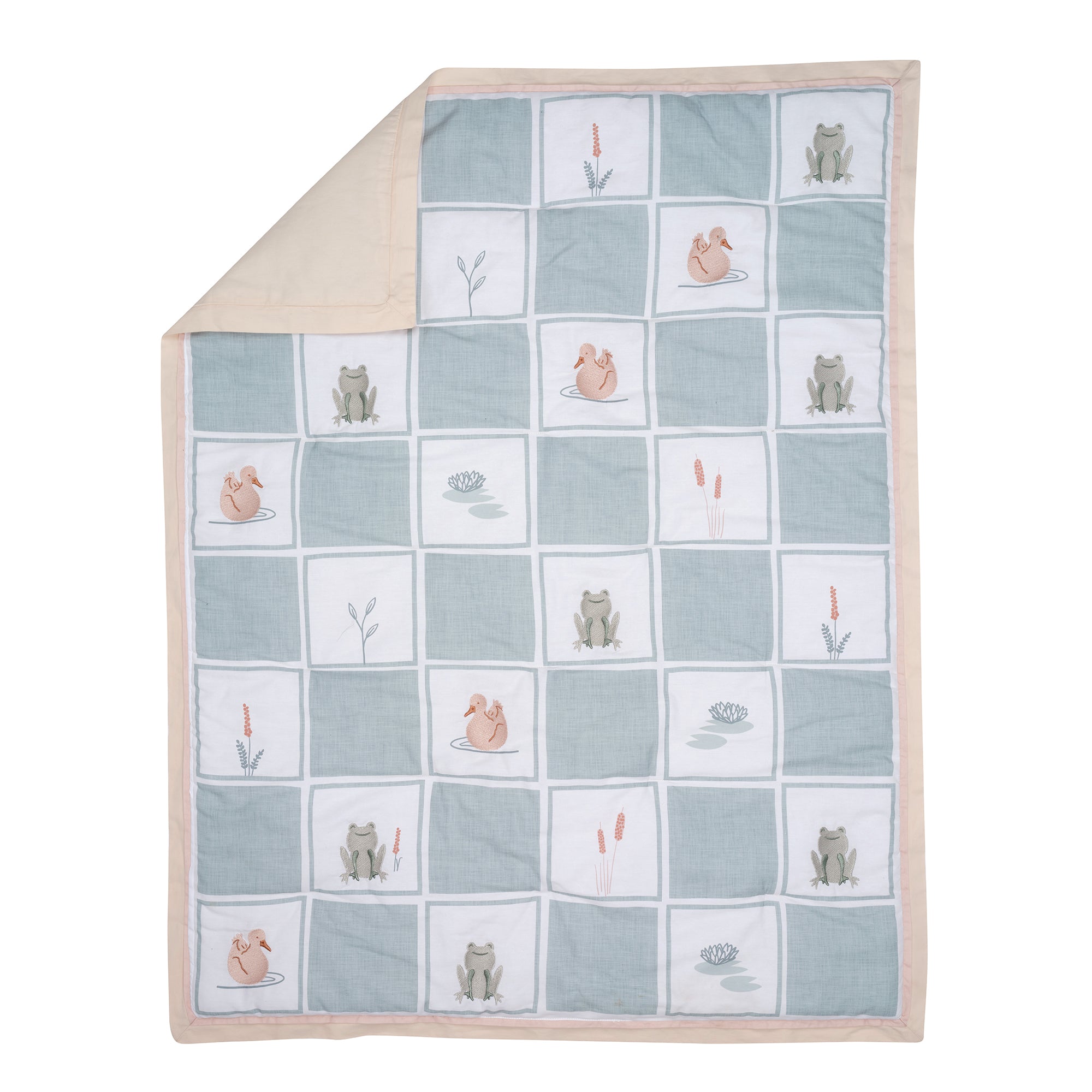 Froggy & Friends 3-Piece Crib Bedding Set by Lambs & Ivy