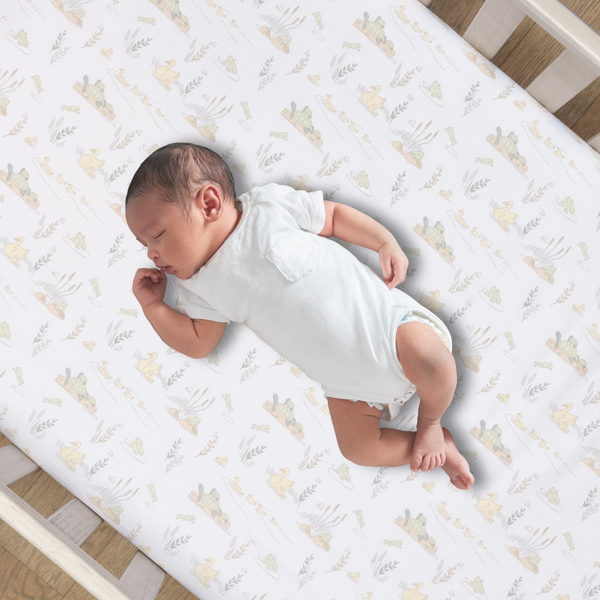 Froggy & Friends 3-Piece Crib Bedding Set by Lambs & Ivy