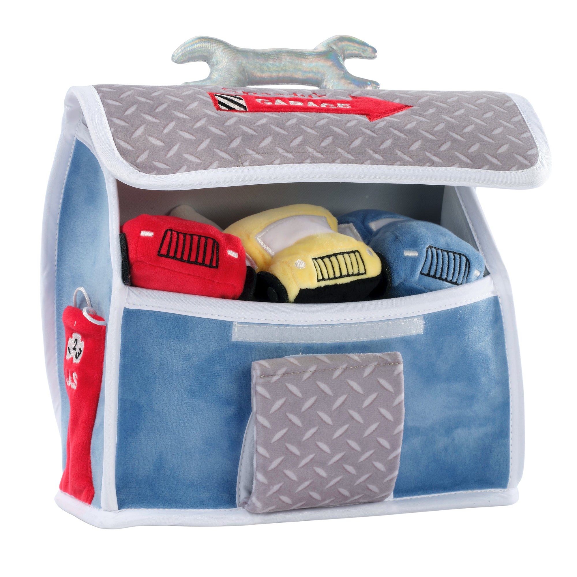 Car Garage Interactive Plush Playset by Lambs & Ivy
