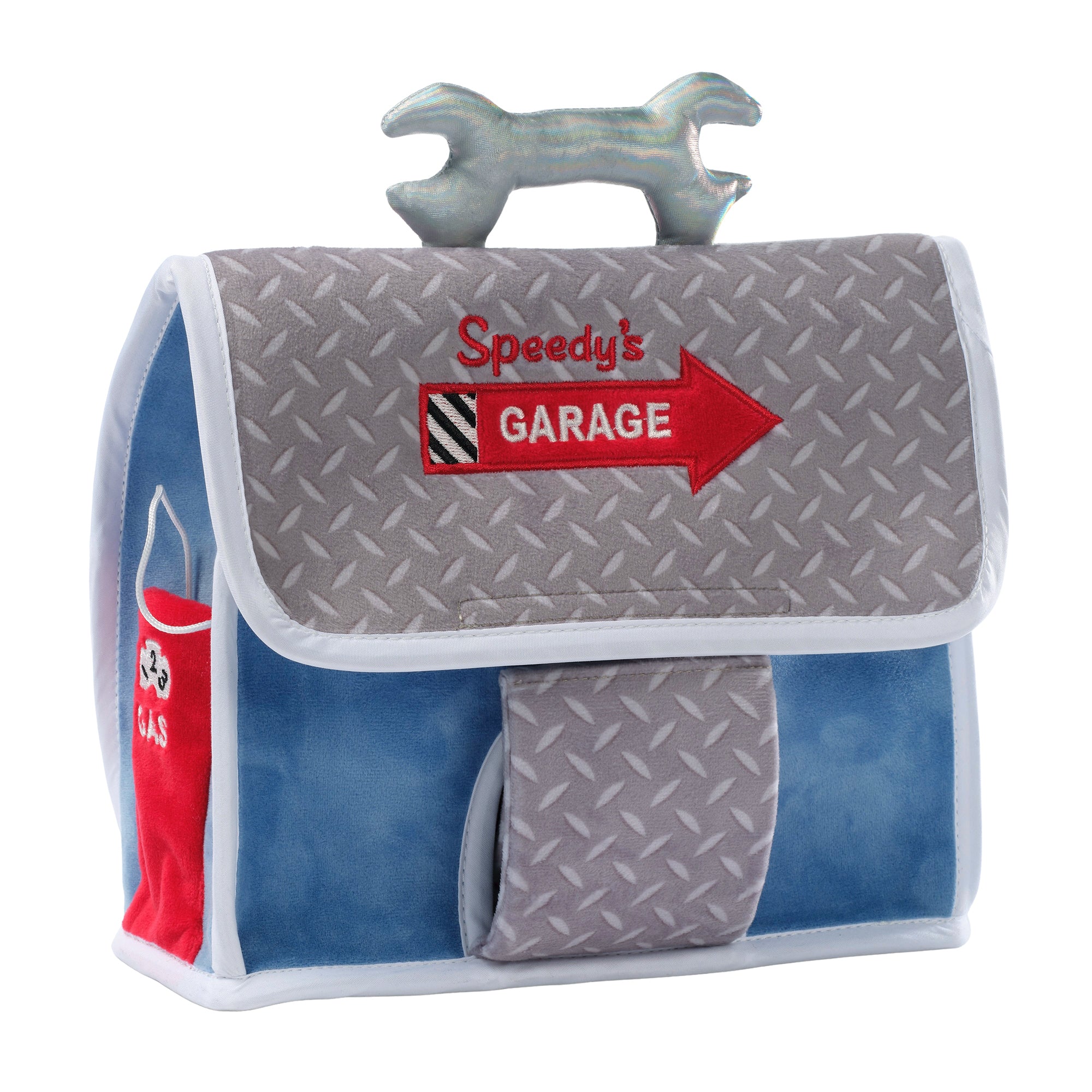 Car Garage Interactive Plush Playset by Lambs & Ivy