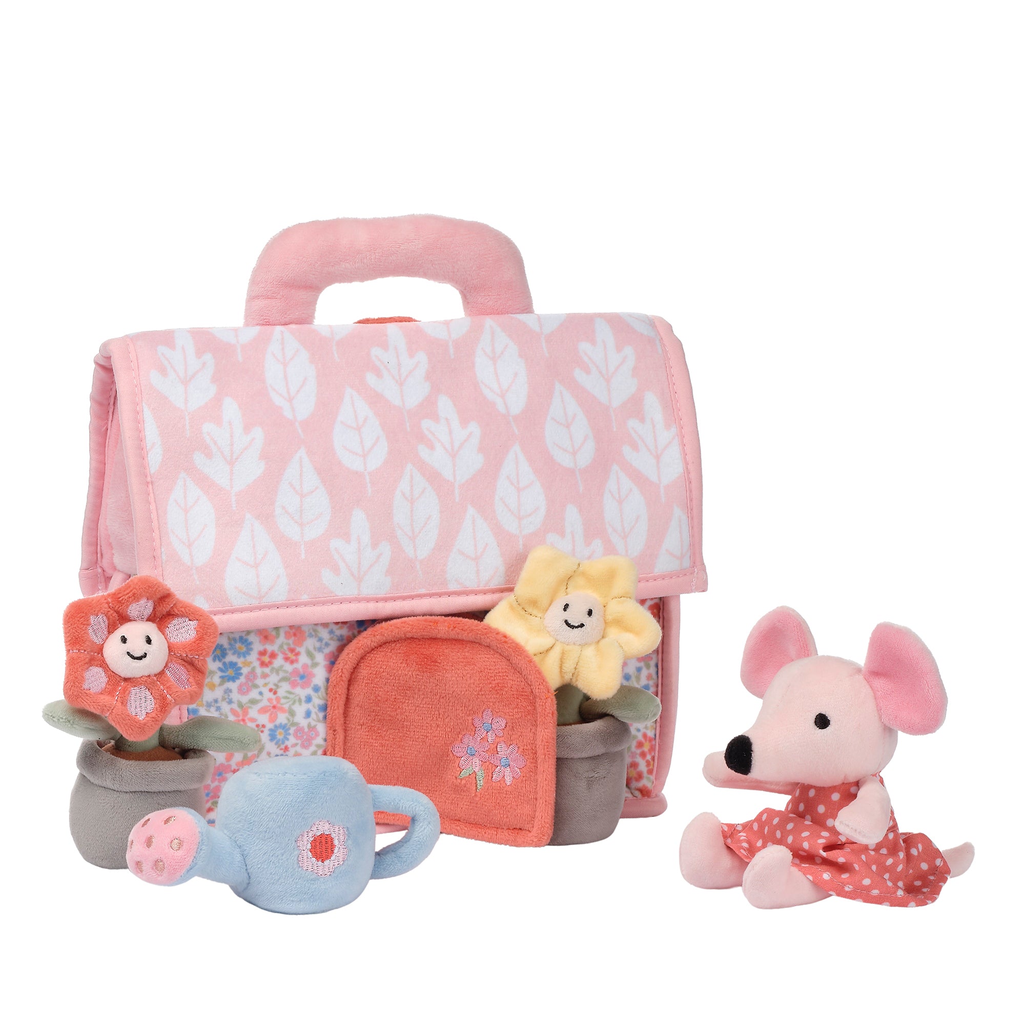 fluffyteddy & L'ours câlin【はちみつset】 Amazon.com: Lambs & Ivy Floral Cottage Interactive Plush