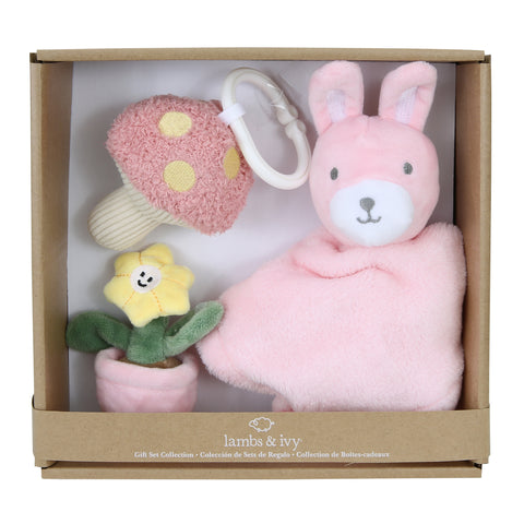 Garden Bunny 3-Piece Baby Gift Set by Lambs & Ivy