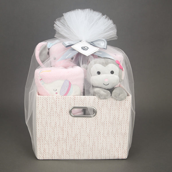 5-Piece Pink Baby Gift Basket by Bedtime Originals